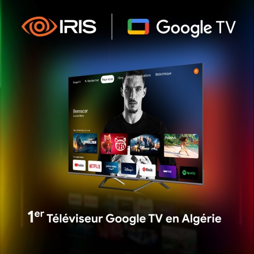 TV IRIS 32 G4010 SMART – GOOGLE TV – LED – HD